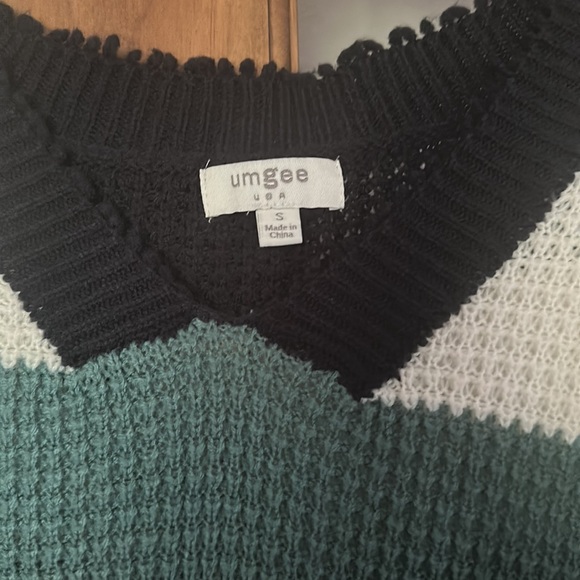 Umgee knit multicolored sweater - Picture 2 of 3